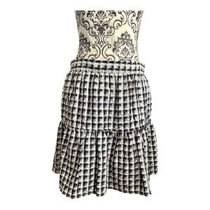 TOPSHOP Gingham mini skirt